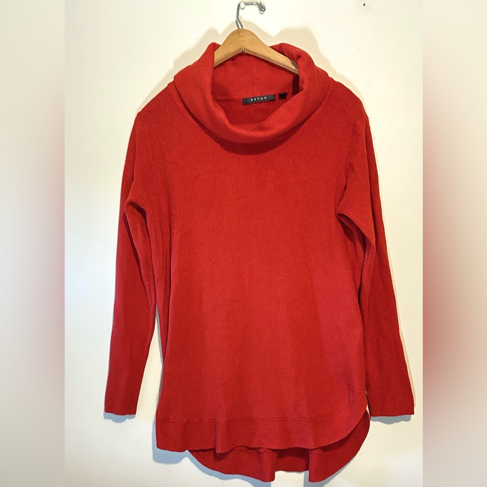 Cyrus Sz L Burnt Orange Sweater